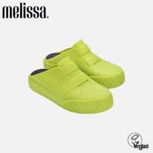Melissa Green Slip-On Clogs / Mules with Ribbed Texture